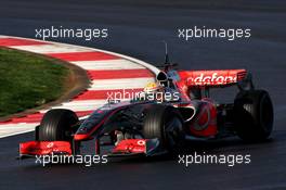 21.01.2009 Portimão, Portugal,  Lewis Hamilton (GBR), McLaren Mercedes, MP4-24- Formula 1 Testing, Algarve MotorPark