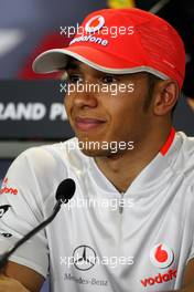 27.03.2009 Melbourne, Australia,  Lewis Hamilton (GBR), McLaren Mercedes - Formula 1 World Championship, Rd 1, Australian Grand Prix, Friday Press Conference