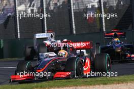 29.03.2009 Melbourne, Australia,  Lewis Hamilton (GBR), McLaren Mercedes  - Formula 1 World Championship, Rd 1, Australian Grand Prix, Sunday Race