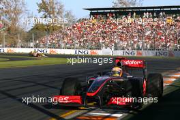 29.03.2009 Melbourne, Australia,  Lewis Hamilton (GBR), McLaren Mercedes  - Formula 1 World Championship, Rd 1, Australian Grand Prix, Sunday Race