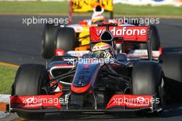 29.03.2009 Melbourne, Australia,  Lewis Hamilton (GBR), McLaren Mercedes  - Formula 1 World Championship, Rd 1, Australian Grand Prix, Sunday Race