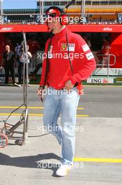 28.03.2009 Melbourne, Australia,  Michael Schumacher (GER), Test Driver, Scuderia Ferrari - Formula 1 World Championship, Rd 1, Australian Grand Prix, Saturday