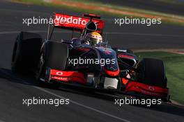 28.03.2009 Melbourne, Australia,  Lewis Hamilton (GBR), McLaren Mercedes, MP4-24 - Formula 1 World Championship, Rd 1, Australian Grand Prix, Saturday Qualifying