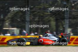 28.03.2009 Melbourne, Australia,  Lewis Hamilton (GBR), McLaren Mercedes, MP4-24 - Formula 1 World Championship, Rd 1, Australian Grand Prix, Saturday Qualifying