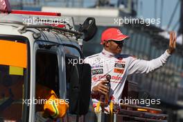 29.03.2009 Melbourne, Australia,  Lewis Hamilton (GBR), McLaren Mercedes - Formula 1 World Championship, Rd 1, Australian Grand Prix, Sunday