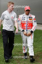 26.03.2009 Melbourne, Australia,  Lewis Hamilton (GBR), McLaren Mercedes - Formula 1 World Championship, Rd 1, Australian Grand Prix, Thursday