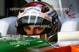 09.03.2009 Barcelona, Spain,  Adrian Sutil (GER), Force India F1 Team, VJM-02  - Formula 1 Testing, Barcelona