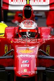 09.03.2009 Barcelona, Spain,  Kimi Raikkonen (FIN), Räikkönen, Scuderia Ferrari, F60  - Formula 1 Testing, Barcelona