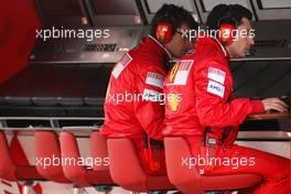 09.03.2009 Barcelona, Spain,  Scuderia Ferrari engineers - Formula 1 Testing, Barcelona