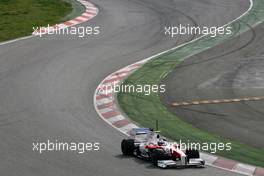 09.03.2009 Barcelona, Spain,  Jarno Trulli (ITA), Toyota F1 Team, TF109   - Formula 1 Testing, Barcelona