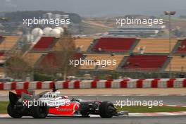 09.03.2009 Barcelona, Spain,  Heikki Kovalainen (FIN), McLaren Mercedes, MP4-24  - Formula 1 Testing, Barcelona