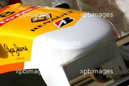 09.03.2009 Barcelona, Spain,  Renault F1 Team front wing detail - Formula 1 Testing, Barcelona