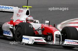 09.03.2009 Barcelona, Spain,  Jarno Trulli (ITA), Toyota F1 Team, TF109  - Formula 1 Testing, Barcelona
