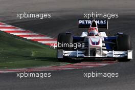 12.03.2009 Barcelona, Spain,  Robert Kubica (POL), BMW Sauber F1 Team, F1.09  - Formula 1 Testing, Barcelona