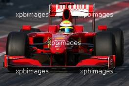 12.03.2009 Barcelona, Spain,  Felipe Massa (BRA), Scuderia Ferrari, F60  - Formula 1 Testing, Barcelona