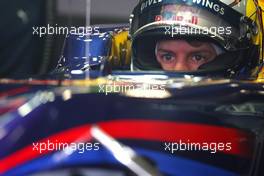12.03.2009 Barcelona, Spain,  Sebastian Vettel (GER), Red Bull Racing, RB5  - Formula 1 Testing, Barcelona