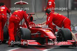 12.03.2009 Barcelona, Spain,  Scuderia Ferrari  - Formula 1 Testing, Barcelona