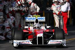 10.03.2009 Barcelona, Spain,  Jarno Trulli (ITA), Toyota F1 Team, TF109  - Formula 1 Testing, Barcelona