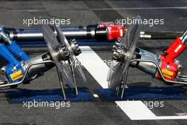 10.03.2009 Barcelona, Spain,  pitstop gun - Formula 1 Testing, Barcelona