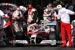 10.03.2009 Barcelona, Spain,  Jarno Trulli (ITA), Toyota F1 Team, TF109  - Formula 1 Testing, Barcelona