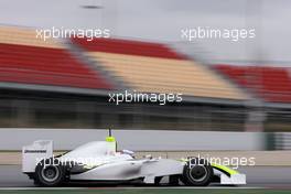 11.03.2009 Barcelona, Spain,  Jenson Button (GBR), Brawn GP, BGP 001  - Formula 1 Testing, Barcelona