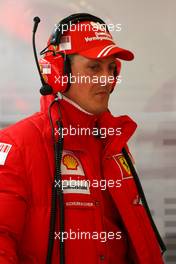 11.03.2009 Barcelona, Spain,  Michael Schumacher (GER), Test Driver, Scuderia Ferrari  - Formula 1 Testing, Barcelona