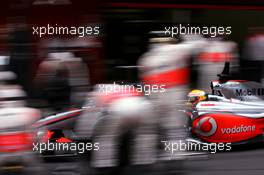 11.03.2009 Barcelona, Spain,  Lewis Hamilton (GBR), McLaren Mercedes, MP4-24  - Formula 1 Testing, Barcelona