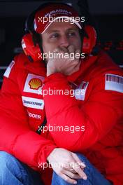 11.03.2009 Barcelona, Spain,  Luca Badoer (ITA), Test Driver, Scuderia Ferrari, F60  - Formula 1 Testing, Barcelona