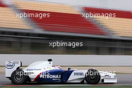 11.03.2009 Barcelona, Spain,  Robert Kubica (POL), BMW Sauber F1 Team, F1.09  - Formula 1 Testing, Barcelona