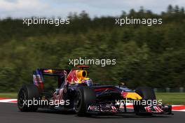 28.08.2009 Francorchamps, Belgium,  Mark Webber (AUS), Red Bull Racing - Formula 1 World Championship, Rd 12, Belgian Grand Prix, Friday Practice