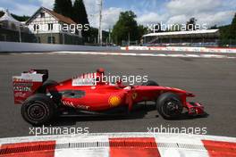 28.08.2009 Francorchamps, Belgium,  Luca Badoer (ITA), Scuderia Ferrari  - Formula 1 World Championship, Rd 12, Belgian Grand Prix, Friday Practice
