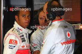 28.08.2009 Francorchamps, Belgium,  Lewis Hamilton (GBR), McLaren Mercedes  - Formula 1 World Championship, Rd 12, Belgian Grand Prix, Friday Practice