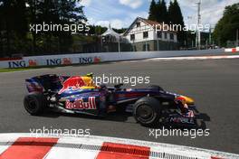 28.08.2009 Francorchamps, Belgium,  Sebastian Vettel (GER), Red Bull Racing  - Formula 1 World Championship, Rd 12, Belgian Grand Prix, Friday Practice