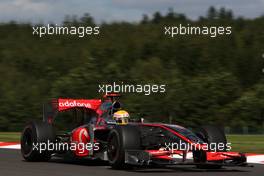 28.08.2009 Francorchamps, Belgium,  Lewis Hamilton (GBR), McLaren Mercedes - Formula 1 World Championship, Rd 12, Belgian Grand Prix, Friday Practice