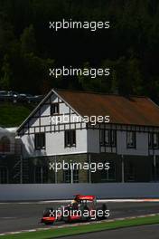 28.08.2009 Francorchamps, Belgium,  Lewis Hamilton (GBR), McLaren Mercedes, MP4-24 - Formula 1 World Championship, Rd 12, Belgian Grand Prix, Friday Practice