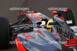28.08.2009 Francorchamps, Belgium,  Lewis Hamilton (GBR), McLaren Mercedes  - Formula 1 World Championship, Rd 12, Belgian Grand Prix, Friday Practice