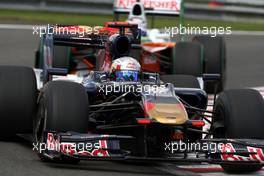 28.08.2009 Francorchamps, Belgium,  Jaime Alguersuari (ESP), Scuderia Toro Rosso- Formula 1 World Championship, Rd 12, Belgian Grand Prix, Friday Practice