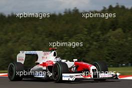 28.08.2009 Francorchamps, Belgium,  Jarno Trulli (ITA), Toyota Racing- Formula 1 World Championship, Rd 12, Belgian Grand Prix, Friday Practice