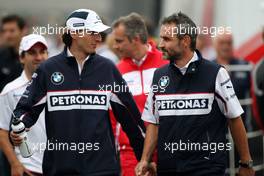 28.08.2009 Francorchamps, Belgium,  Robert Kubica (POL),  BMW Sauber F1 Team - Formula 1 World Championship, Rd 12, Belgian Grand Prix, Friday