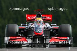 28.08.2009 Francorchamps, Belgium,  Lewis Hamilton (GBR), McLaren Mercedes  - Formula 1 World Championship, Rd 12, Belgian Grand Prix, Friday Practice