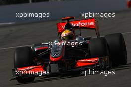 28.08.2009 Francorchamps, Belgium,  Lewis Hamilton (GBR), McLaren Mercedes, MP4-24 - Formula 1 World Championship, Rd 12, Belgian Grand Prix, Friday Practice