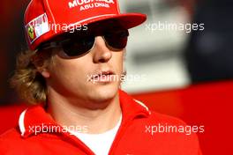 28.08.2009 Francorchamps, Belgium,  Kimi Raikkonen (FIN), Räikkönen, Scuderia Ferrari - Formula 1 World Championship, Rd 12, Belgian Grand Prix, Friday