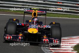 28.08.2009 Francorchamps, Belgium,  Sebastian Vettel (GER), Red Bull Racing - Formula 1 World Championship, Rd 12, Belgian Grand Prix, Friday Practice