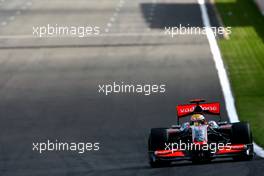 28.08.2009 Francorchamps, Belgium,  Lewis Hamilton (GBR), McLaren Mercedes, MP4-24 - Formula 1 World Championship, Rd 12, Belgian Grand Prix, Friday Practice