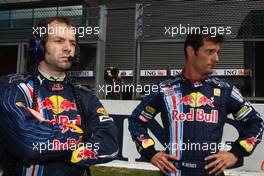 30.08.2009 Francorchamps, Belgium,  Mark Webber (AUS), Red Bull Racing - Formula 1 World Championship, Rd 12, Belgian Grand Prix, Sunday Pre-Race Grid