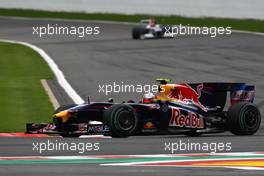 30.08.2009 Francorchamps, Belgium,  Sebastian Vettel (GER), Red Bull Racing  - Formula 1 World Championship, Rd 12, Belgian Grand Prix, Sunday Race
