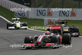 30.08.2009 Francorchamps, Belgium,  Heikki Kovalainen (FIN), McLaren Mercedes  - Formula 1 World Championship, Rd 12, Belgian Grand Prix, Sunday Race