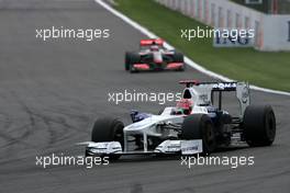 30.08.2009 Francorchamps, Belgium,  Robert Kubica (POL), BMW Sauber F1 Team  - Formula 1 World Championship, Rd 12, Belgian Grand Prix, Sunday Race