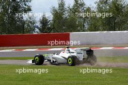 30.08.2009 Francorchamps, Belgium,  Rubens Barrichello (BRA), BrawnGP - Formula 1 World Championship, Rd 12, Belgian Grand Prix, Sunday Race