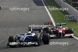 30.08.2009 Francorchamps, Belgium,  Nico Rosberg (GER), Williams F1 Team  - Formula 1 World Championship, Rd 12, Belgian Grand Prix, Sunday Race